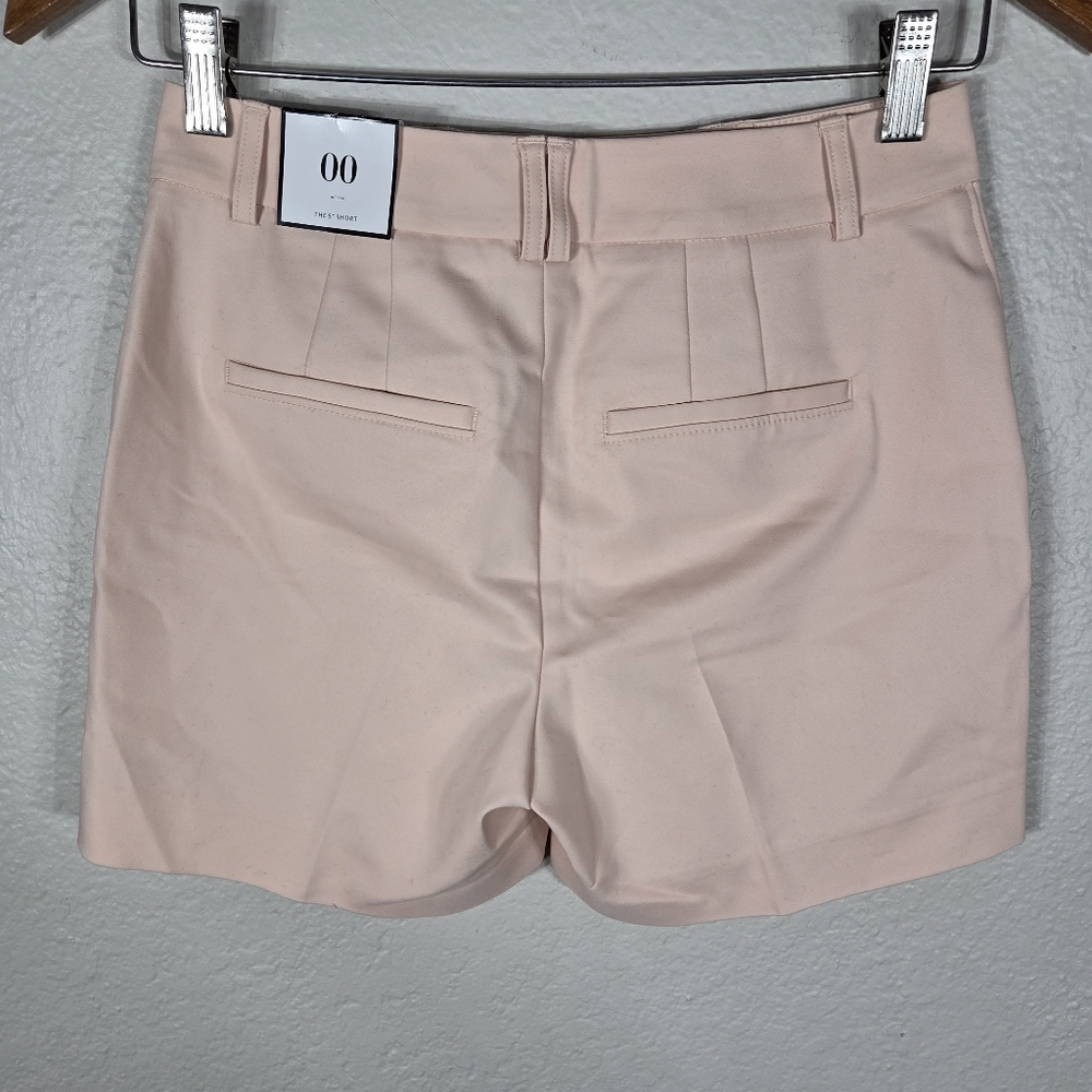 White House Black Market "The 5 inch Short Sz 00 Light Pink NWT - Picture 2 of 16